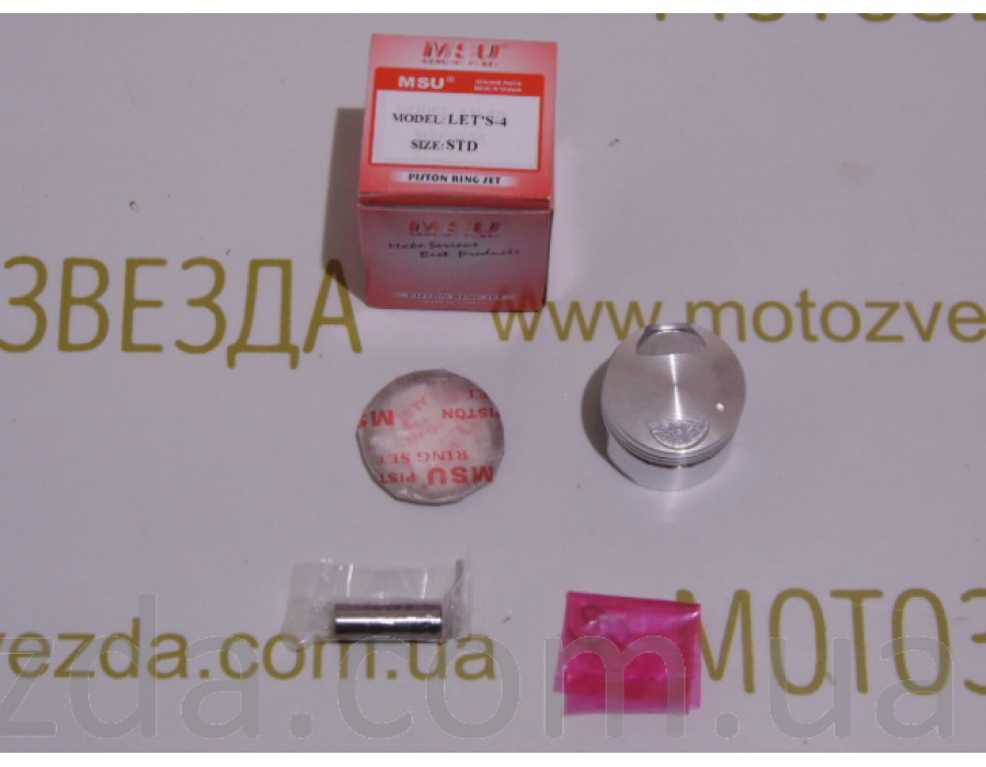 Поршень STD Lets-4 49cc MSU