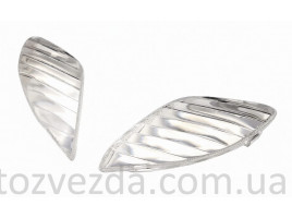 Скло поворотів переднє YAMAHA JOG SA-16/36/39 (пара) БІЛІ