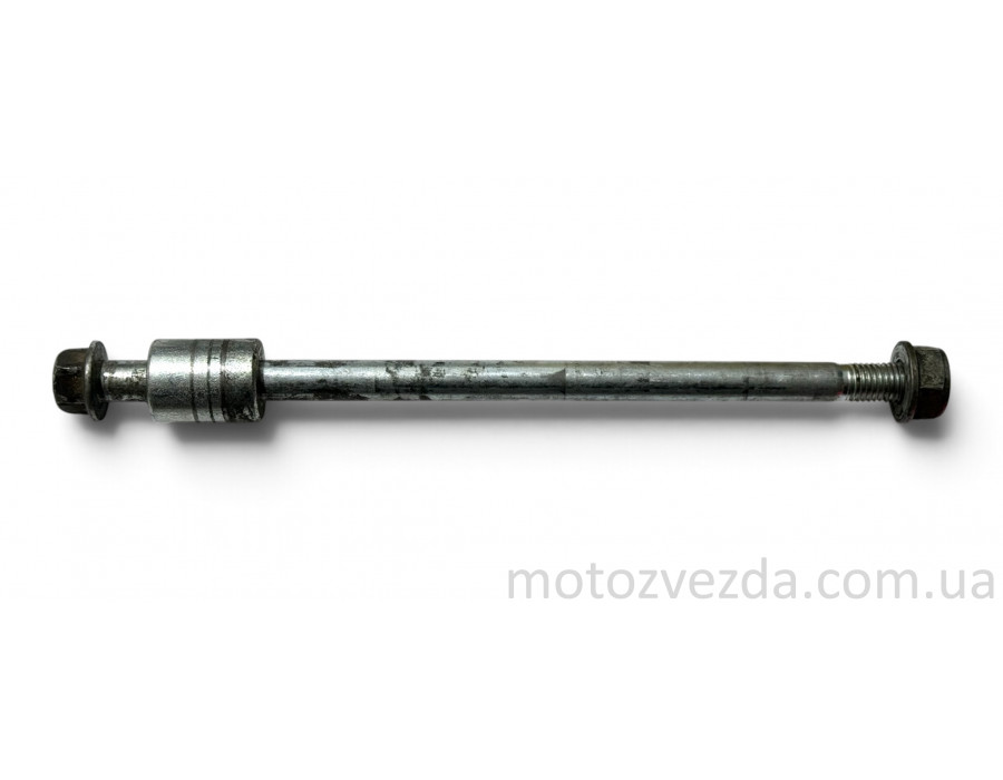 Ось переднего колеса 20.5см. ( под дисковый тормоз, (втулка 23.5мм. ) ) Yamaha JOG SA-39J / ZR-39 / SA-56J Б/У