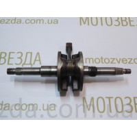 Коленвал Honda GYRO TD01E/TA01E (толстый вал) просаженное место под подшипник