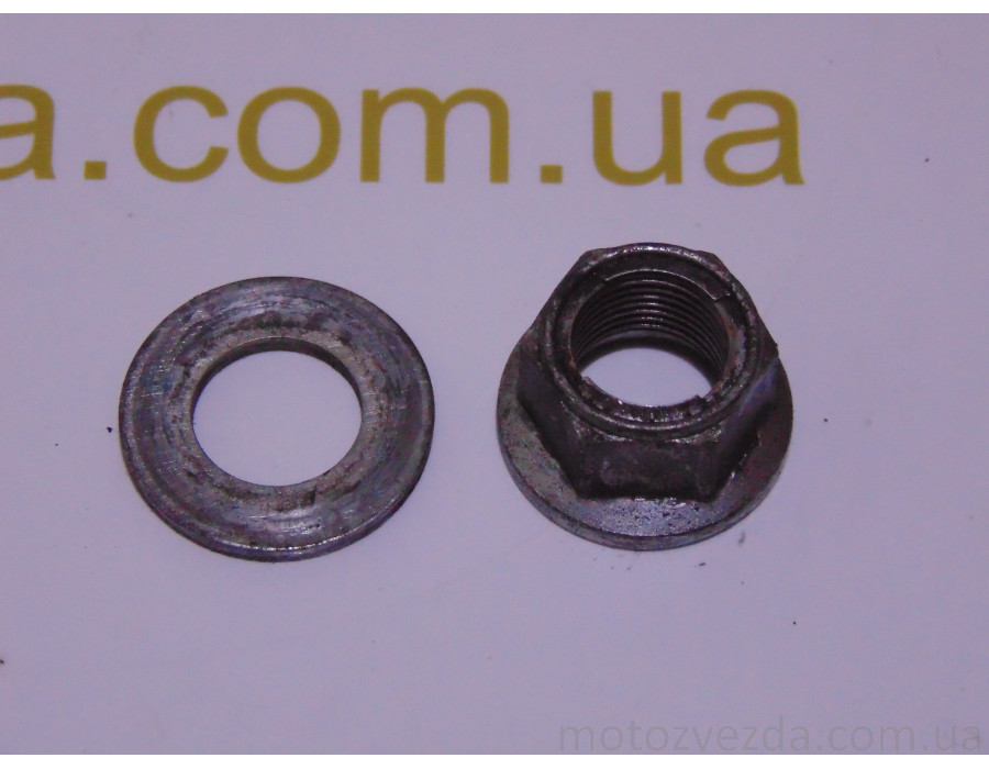 Гайка заднего колеса (на 24, D 16.5 mm. ) YAMAHA GEAR 4T-UA06J / UA07J / UA08J Japan