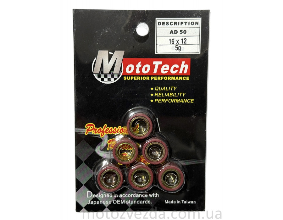 Ролики Suzuki AD 5.0 [16*12*5] (TW) M-T SUPERIOR