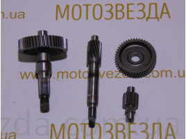 Редуктор Honda TACT AF-75 14*45/13*46 (22 шлица для диска) 